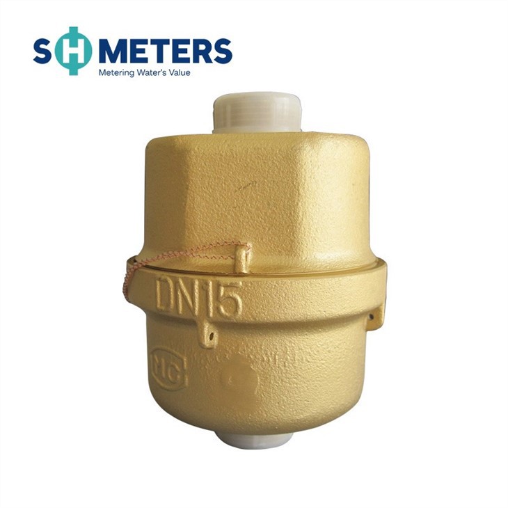 Brass Body Press Type Volumetric Water Meter Brass Body Press Type Volumetric Water Meter