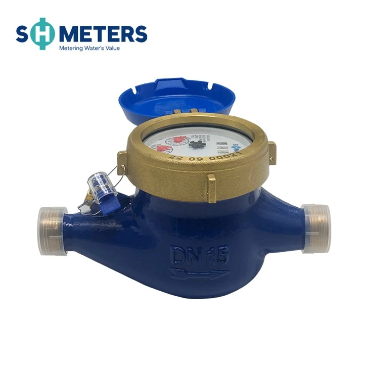 มิเตอร์น้ำชนิดแห้ง Class C Multi Jet สำหรับที่อยู่อาศัยในประเทศ