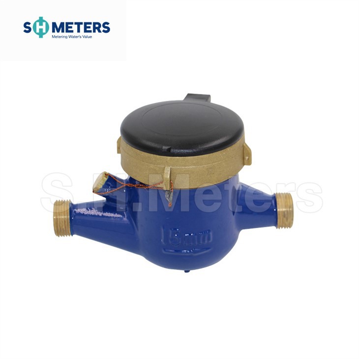 เครื่องวัดน้ำคุณภาพสูง R160 Multi Jet Super Dry Water Meter เครื่องวัดน้ำแบบดิจิตอล