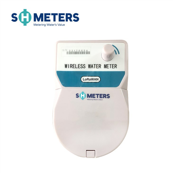 LoRawan Intelligent Brass Pipe Remote Wireless Water Meter