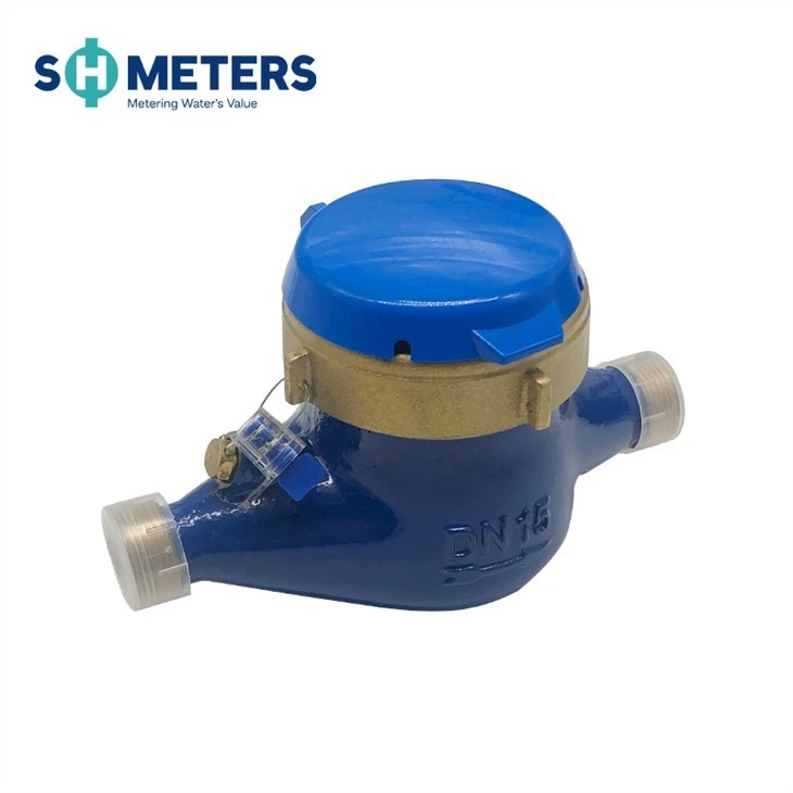 มิเตอร์น้ำทองเหลืองชนิดปิดผนึกของเหลว R200 Multi Jet
