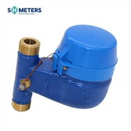 Dn15-dn50 เครื่องวัดน้ำแบบแห้ง Multijet Vertical Type Water Meter