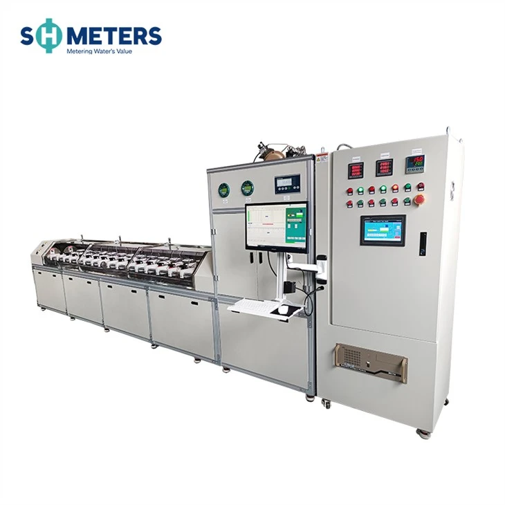 Ultrasonic Water Meter Calibration And Testing Bench