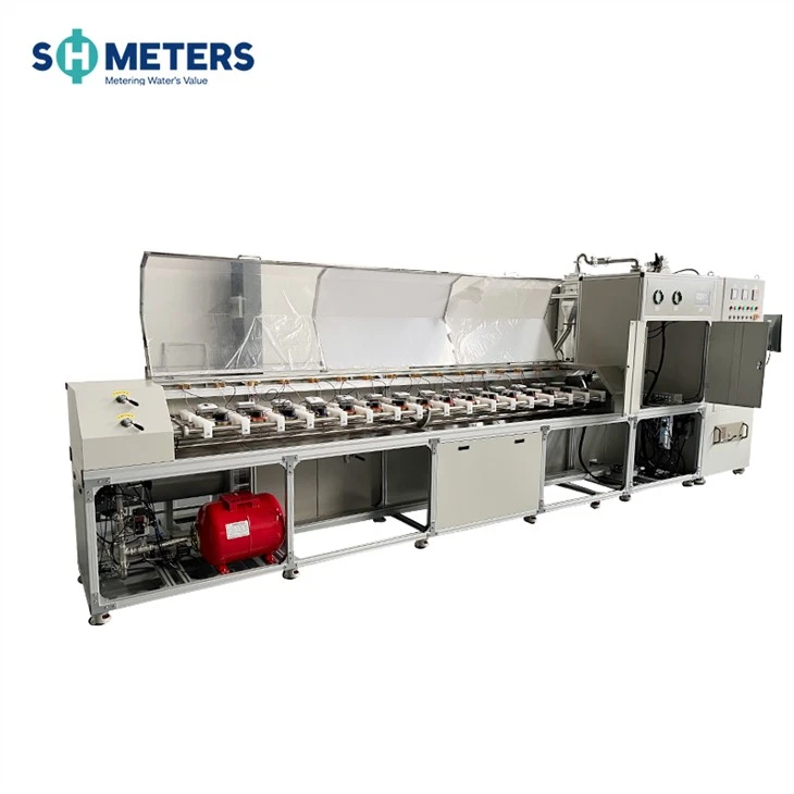 Ultrasonic Water Meter Calibration And Testing Bench