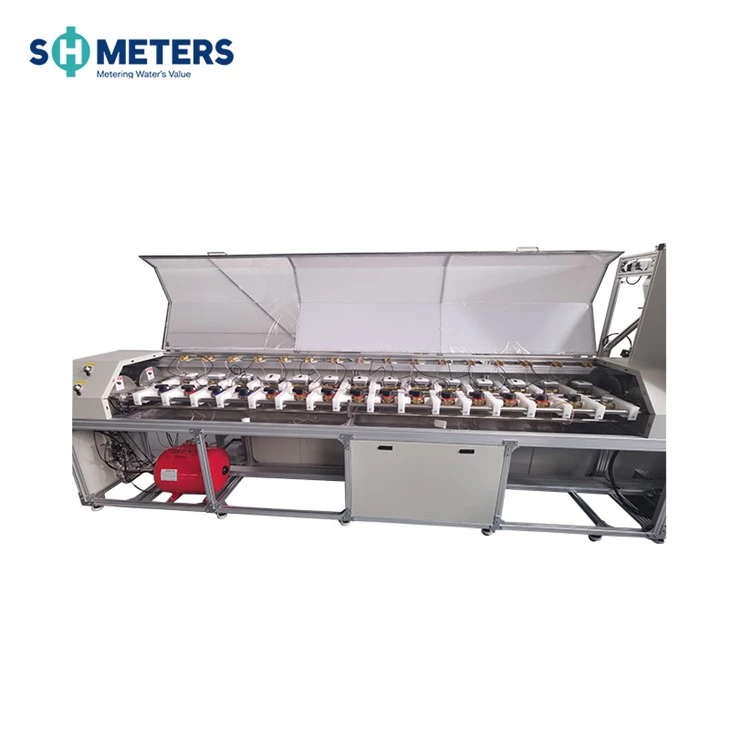 Ultrasonic Water Meter Calibration And Testing Bench