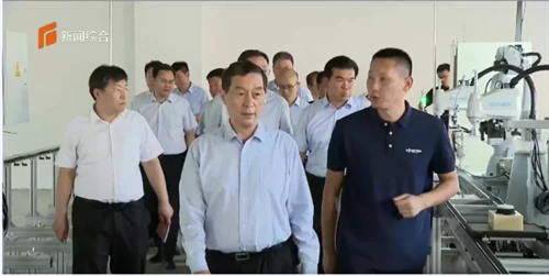 Zhang Chaochao เลขาธิการพรรคเทศบาลฉือเจียจวงเยี่ยมชม SH Meters