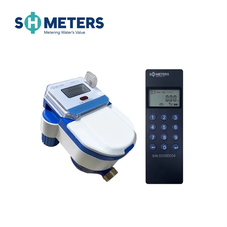 STS Prepaid Water Meter Brass Body DN15~25mm For Residential suppliers